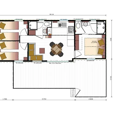 Kamp alanı De La Dune 